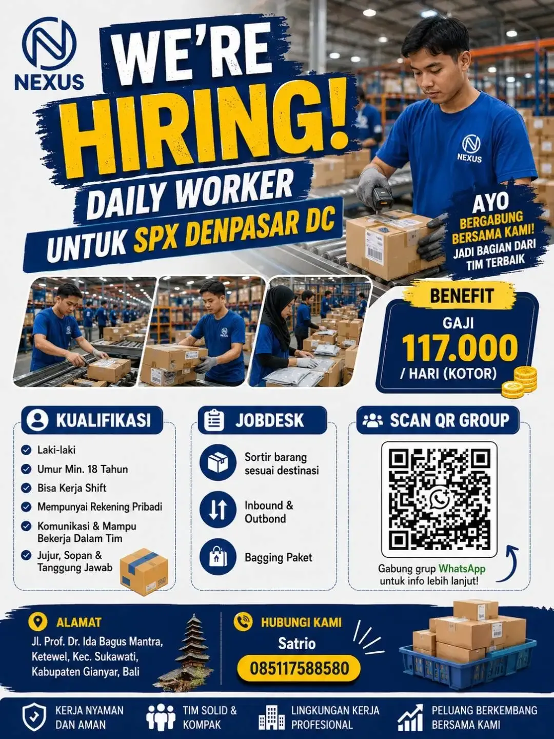 LOKER DW BALI DENPASAR DC - Image 1 of 1
