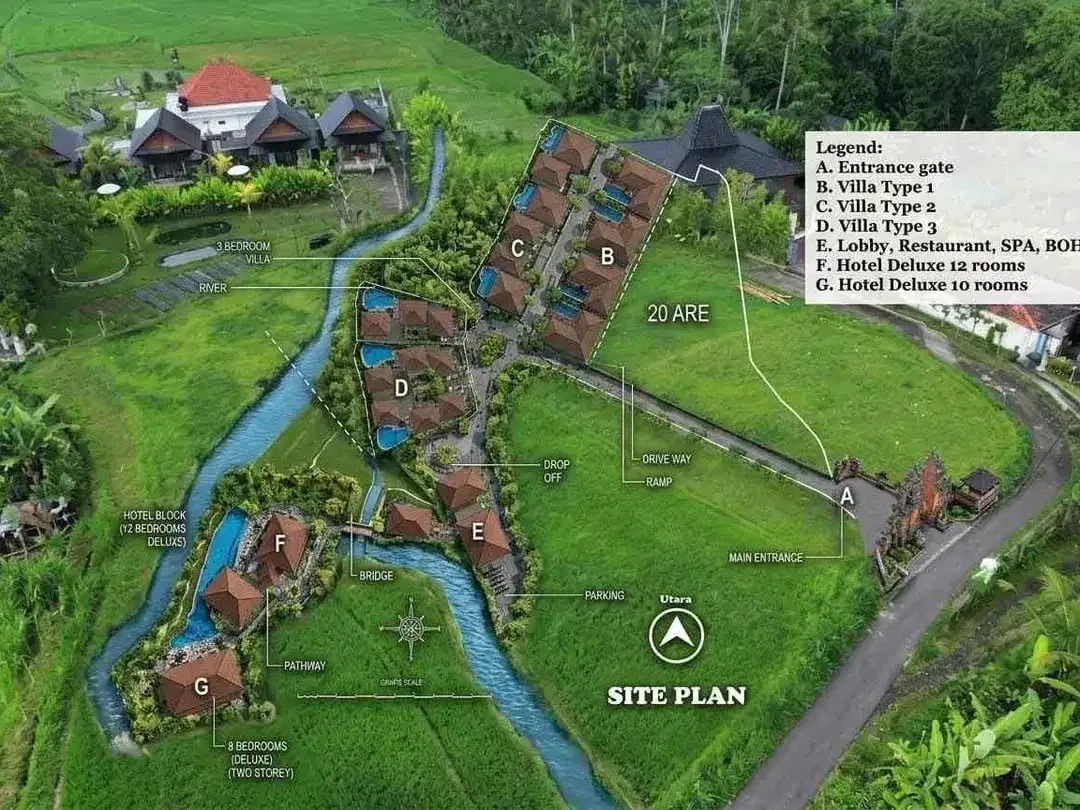 For Lease Exclusive Land Ubud - Image 1 of 7