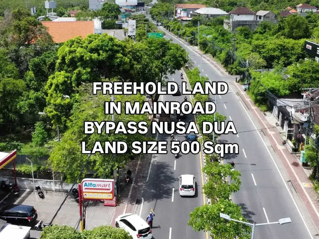 Dijual Tanah komersil dekat Tol & Obyek Wisata di Jl Bypass Nusa Dua Bali - Image 9 of 10