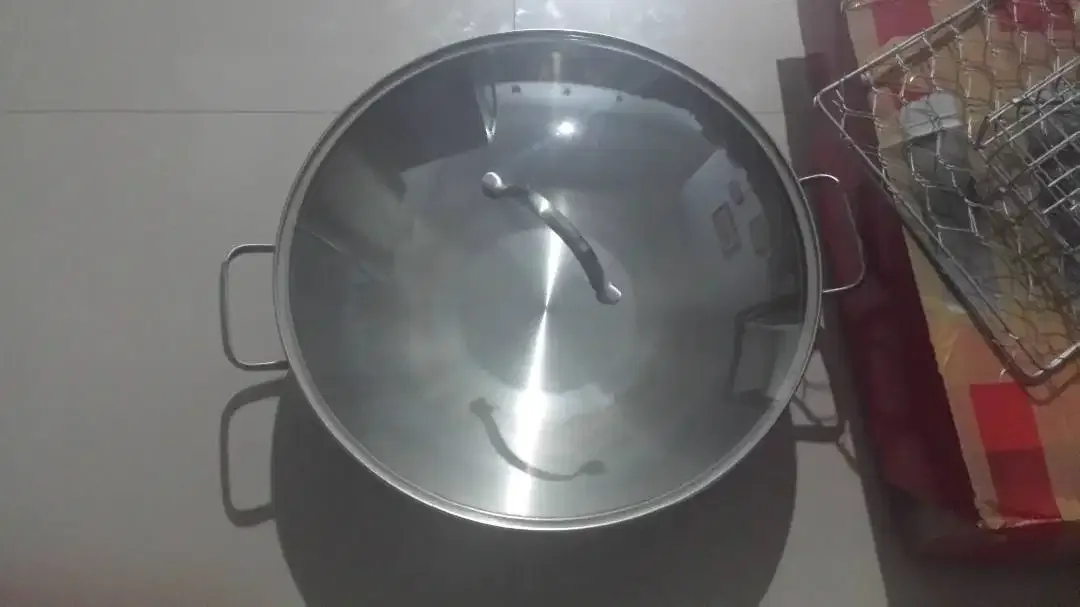Azberg Wok Stainless Steel 36 - Image 4 of 4