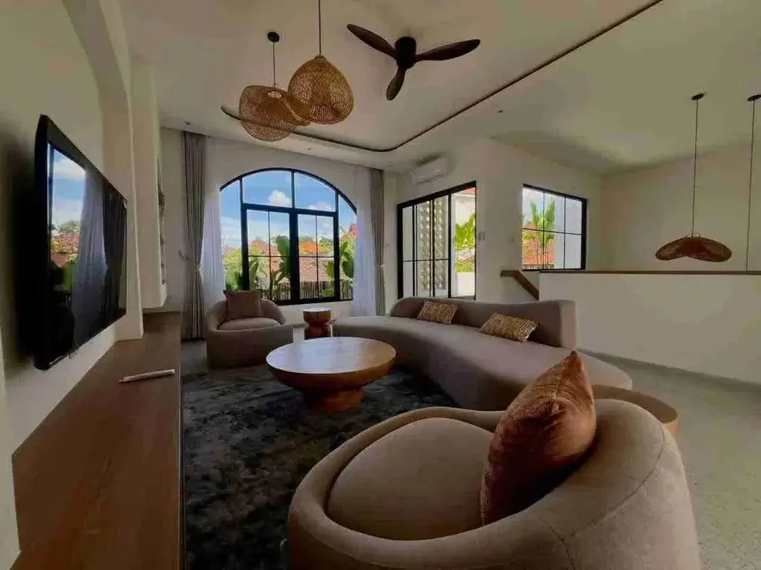 Villa Baru bergaya santorini dijual di Canggu Kuta utara Bali - Image 3 of 10