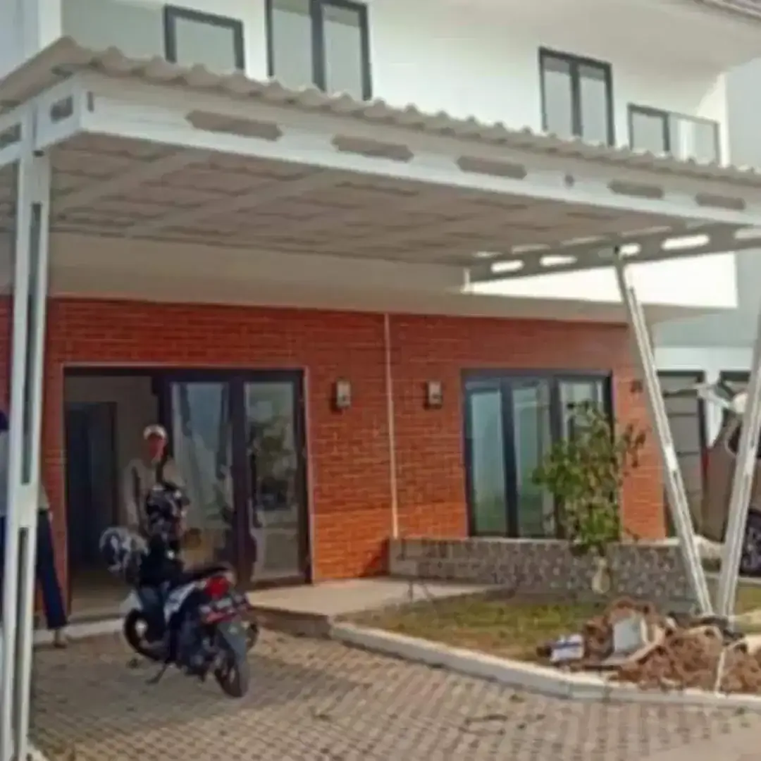 Kanopi , Canopy besi hollo, kanopi baja ringan, plafon PVC , - Image 1 of 9