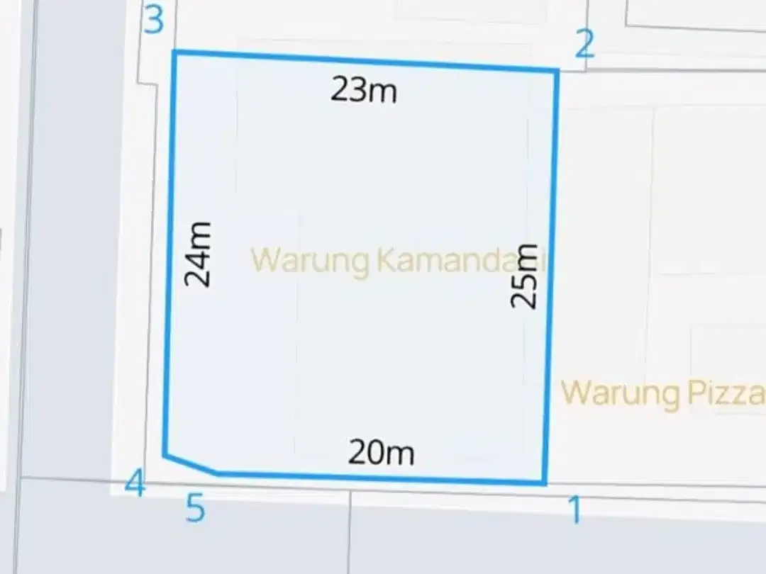 TANAH PREMIUM STRATEGIS DEKAT LAPANGAN PUPUTAN RENON - Image 9 of 10