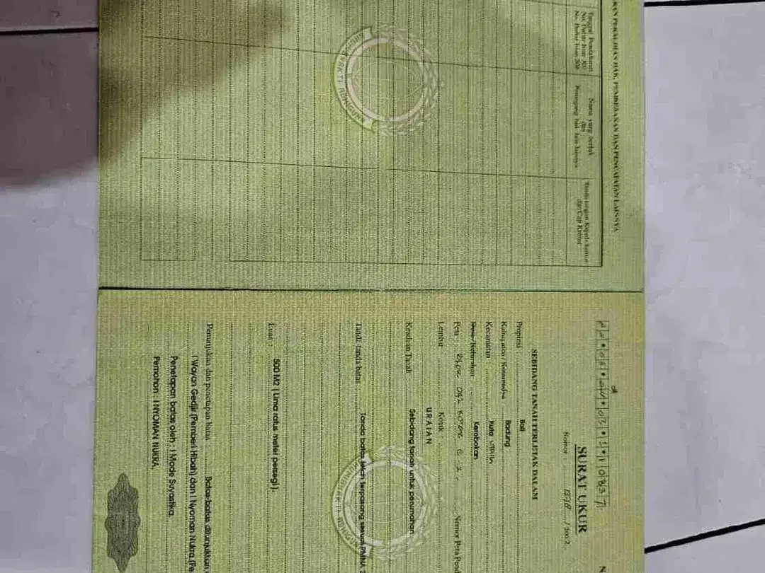 DI JUAL ATAU DI SEWAKAN TANAH & RUMAH.BR ANYAR KEROBOKAN - Image 6 of 6