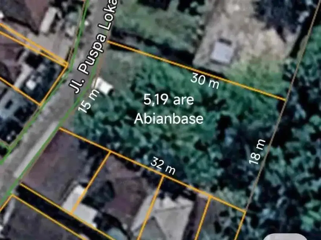 Dijual Tanah Kosong View Sawah dan Sungai - Image 1 of 6