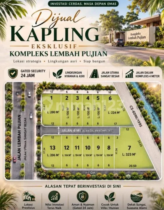 Tanah Kavling Luas Mulai 1 Are di Denpasar Cn - Image 2 of 4