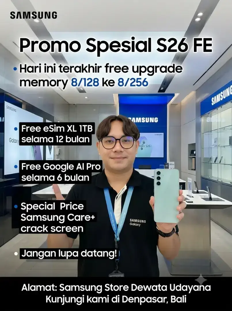 Promo Samsung S26FE - Image 1 of 1