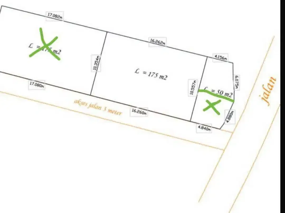 Pink Zone Land Close to Seseh Beach, 29 Year Leasehold Bali - Image 4 of 6