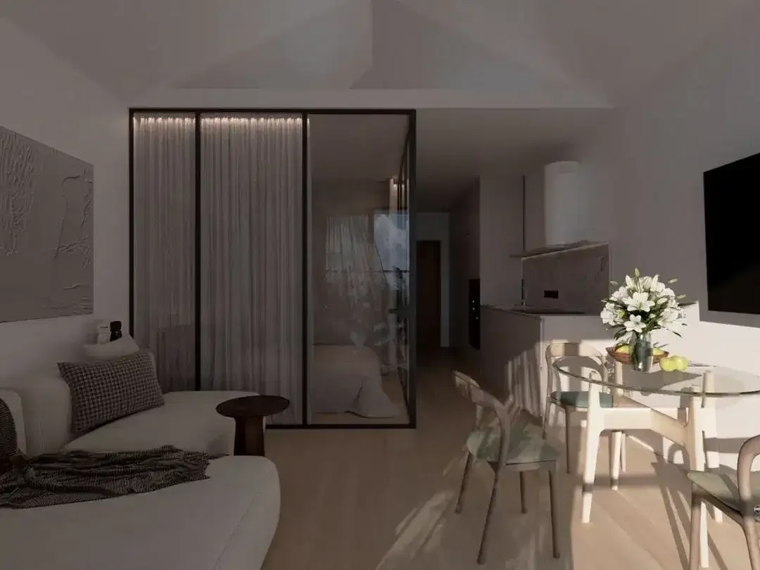 Elegant 1-Bedroom Apartment With Pool For 33-Year Leasehold In Sanur - Image 1 of 6