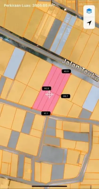 Dijual Tanah Jalan Utama Teuku Umar Barat - Image 7 of 7