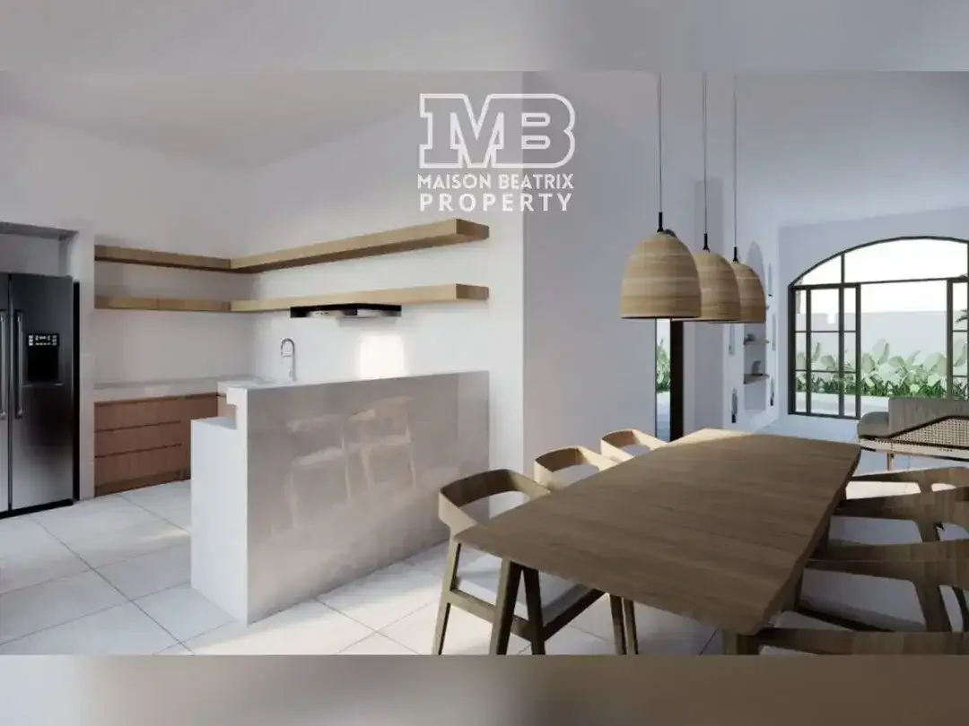 DISEWAKAN/LEASE HOLD MINIMAL 10 THN VILLA MEWAH DI UNGASAN, MELASTI FULLY FURNISHED - Image 4 of 10