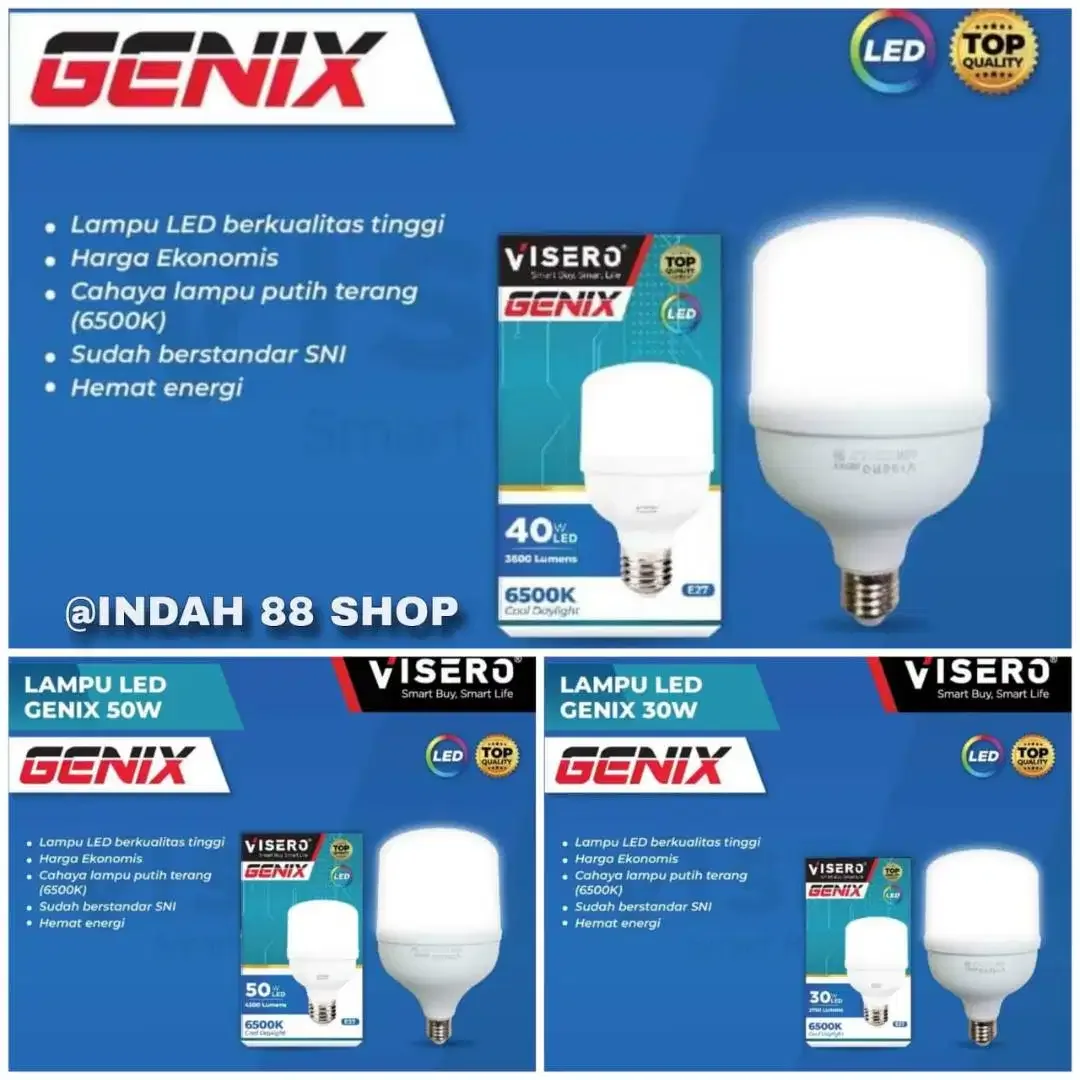 Bohlam Bola Lampu LED Kapsul / LED Bulb Capsule Visero GENIX - Image 1 of 1