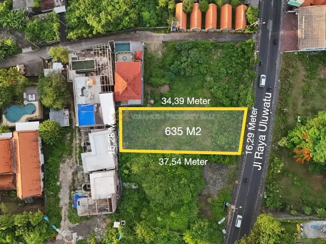 Tanah Komersial Main Road Uluwatu – Depan Four Points by Sheraton | Zona Pariwisata | SHM - Image 1 of 8