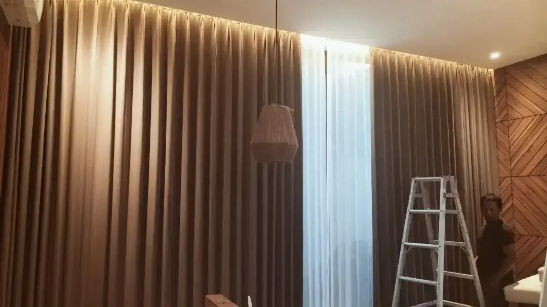 Gorden / Korden / Curtain Blackout Untuk Villa & Hotel - Image 2 of 6