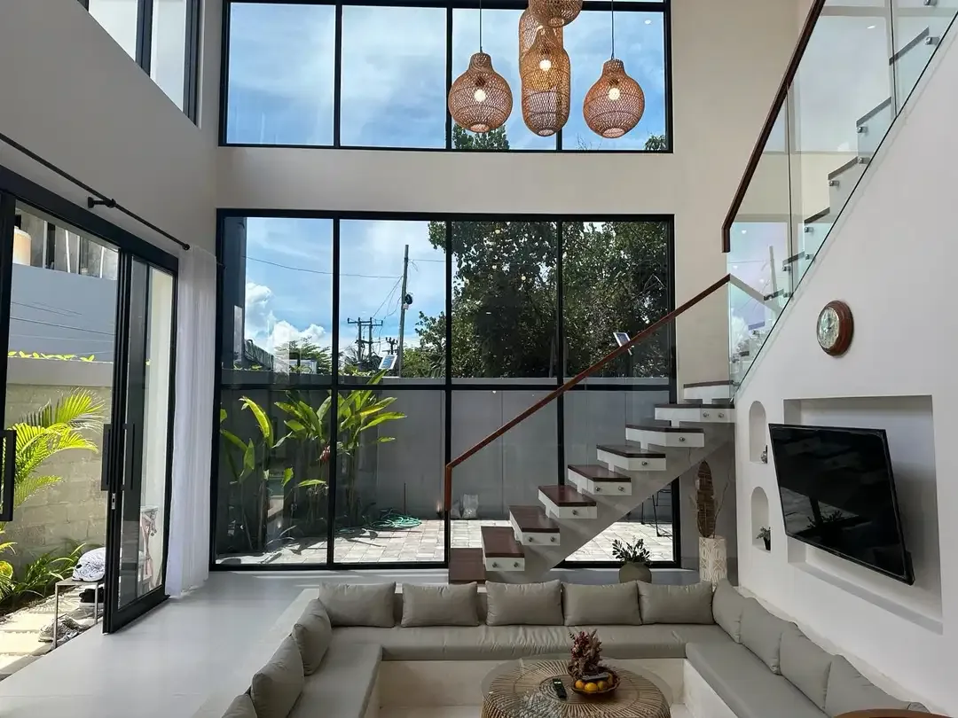 Dijual villa lantai 2 view sawah lokasi canggu - Image 3 of 10