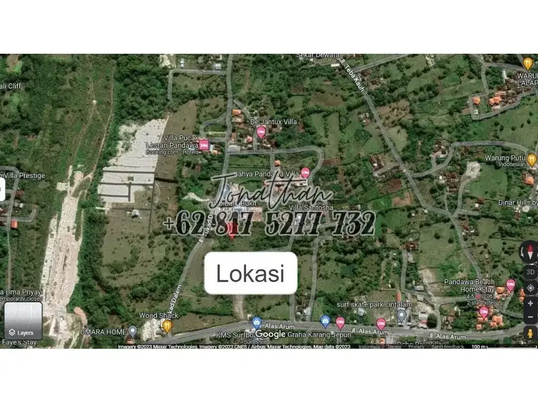Dijual Tanah Ocean View 60 Are SHM di Kutuh Nusa Dua Bali Cocok Hotel dan Resort - LSYT - Image 1 of 10