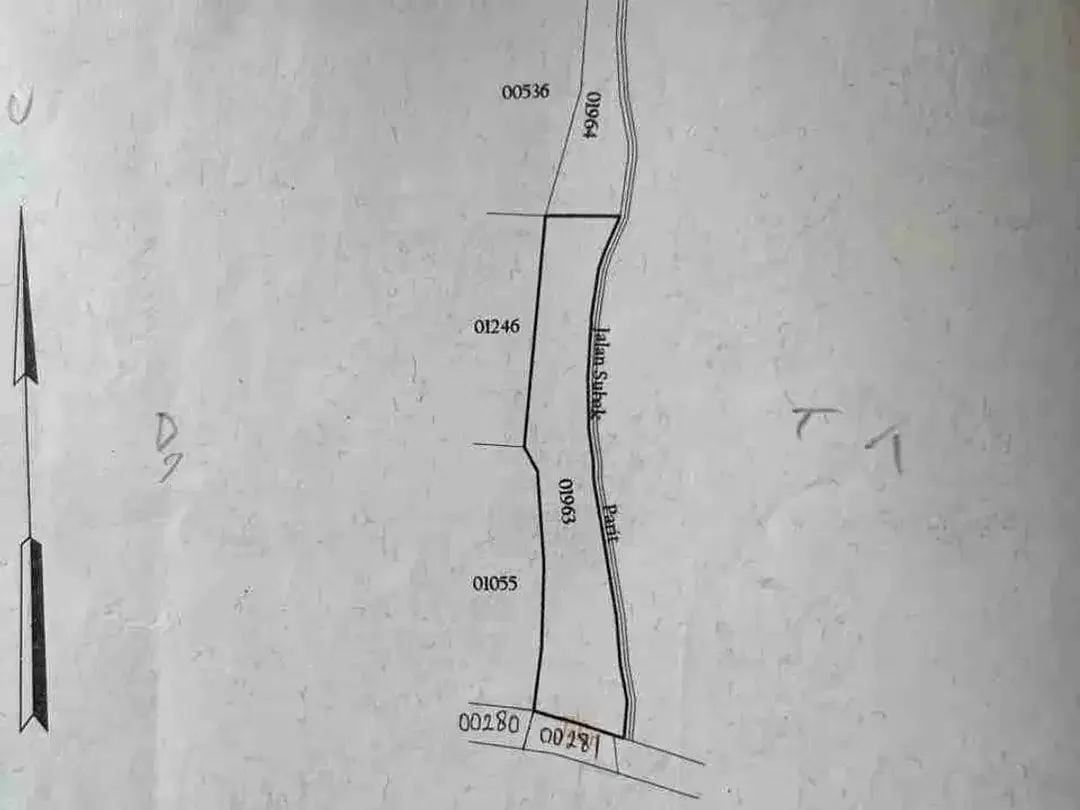 Tanah Pinggir Jalan Raya Sebali Ubud Full View Sawah - Image 7 of 10