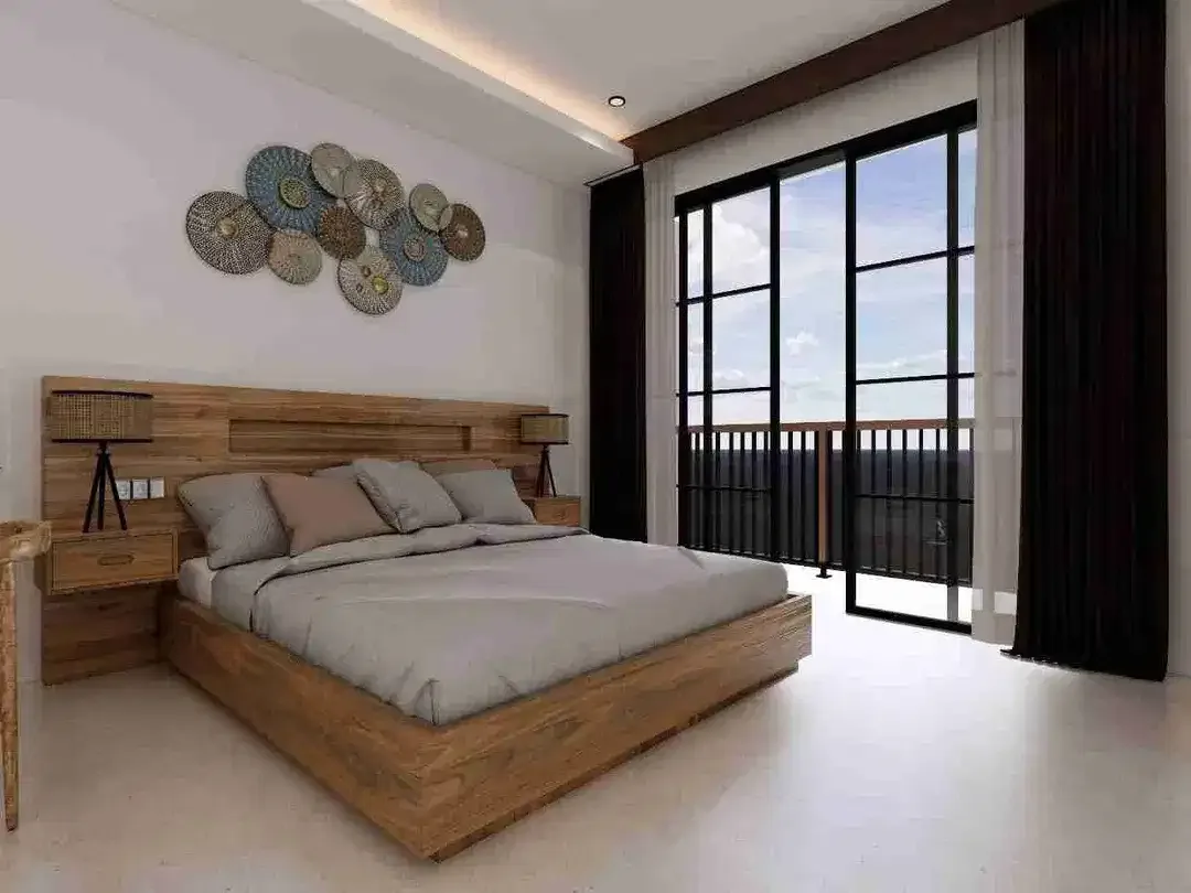 dijual villa baru lantai 2 lokasi padonan canggu - Image 5 of 10