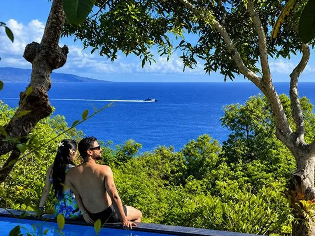 [Ams-013.Ast] For Sale Villa Hotel View Laut & Gunung Agung - Nusa Penida Bali - Image 9 of 10