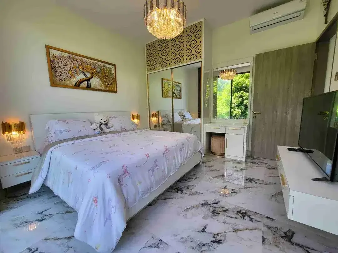 Luxury Villa FULL FURNISH Ocean View & Airport View di Cempaka Mas Jimbaran Kuta Selatan - Image 9 of 10