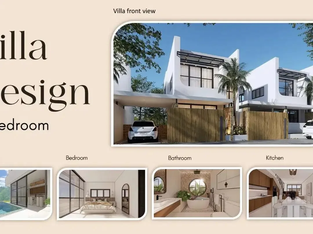 Villa Bali dekat pantai private pool bisa KPR harga 1M tanah 1 are 1Bed Hingga 3Bed - Image 2 of 10