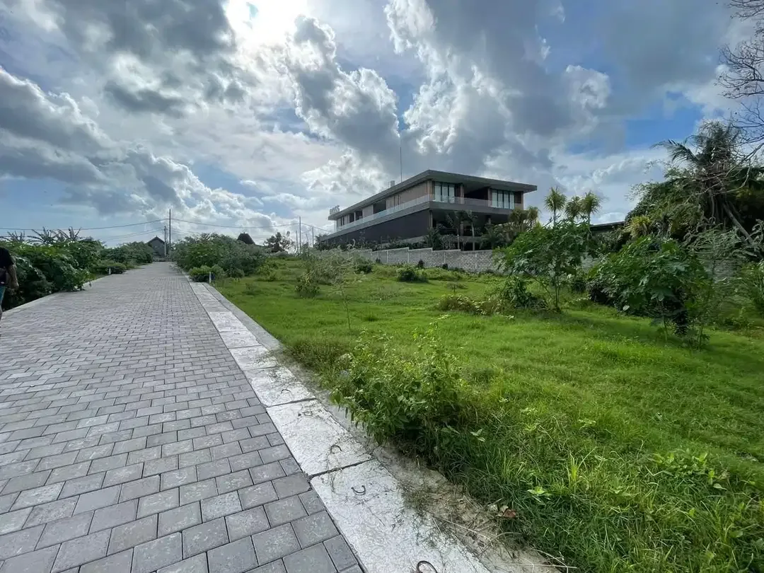 TANAH PERERENAN 800 METER PANTAI MURAH VIEW SAWAH GAK BIKIN SUSAH - Image 3 of 10