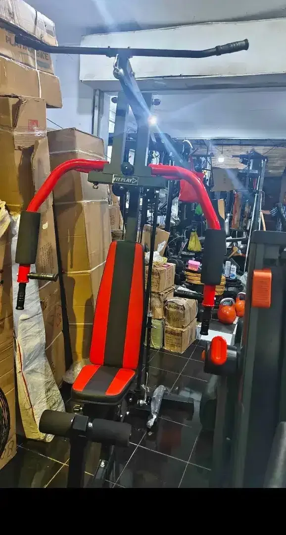 Promo Home Gym 1 sisi + beban 50 kg
Merk TOTAL Barang unit baru - Image 2 of 3