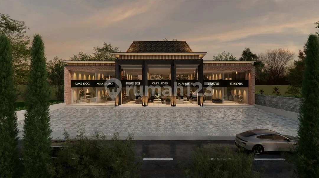 Leasehold 20 Tahun Ruko Baru di Jalan Utama Bypass Sanur - Image 1 of 4