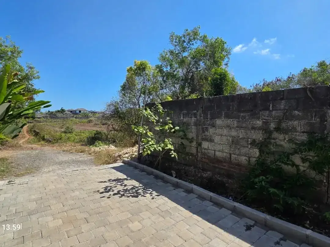 DIJUAL TANAH VIEW LAUT DI PURA MASUKA UNGASAN BALI - Image 9 of 10