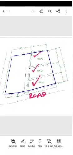 Land for Lease 4 Acres at Ungasan - Image 5 of 5