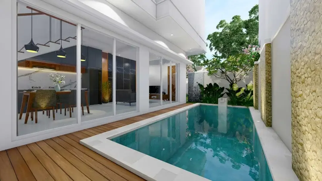 VILLA DESIGN TROPIS KUALITAS BAJA TERBAIK DI AREA UNGASAN BALI - Image 1 of 10