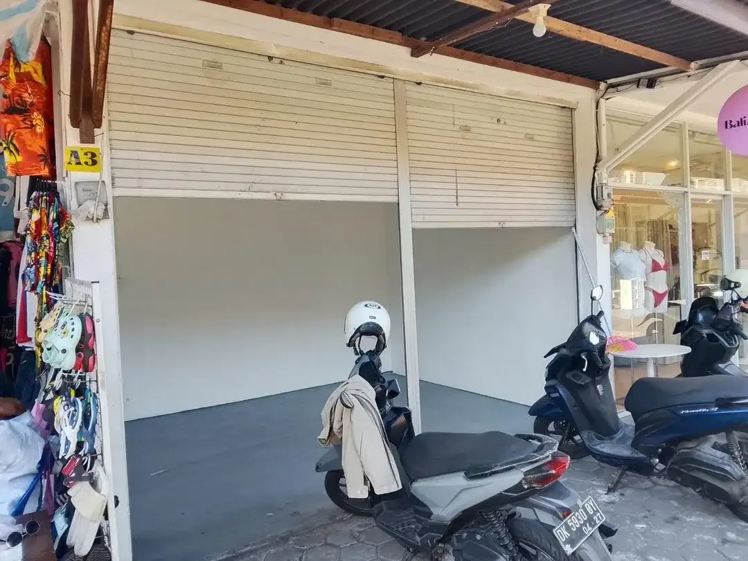 DIKONTRAKAN TOKO UKURAN 3X4M AREA PERTOKOAN KEROBOKAN KELOD BADUNG - Image 1 of 10