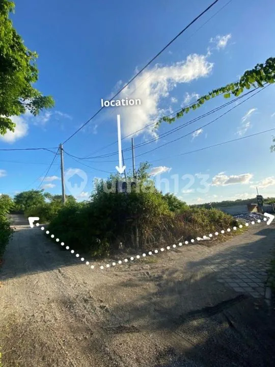 Tanah 0Cean View 1100 M2 Ungasan Idr 6,8Jt/M2 - Image 3 of 4