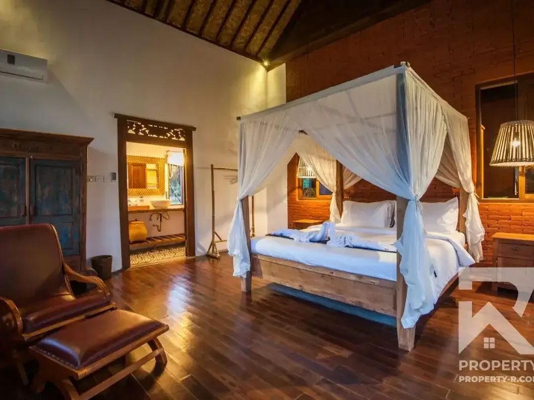Vila 3 Kamar Tidur yang Santai dengan Pemandangan Hutan di Ubud Bali untuk Disewakan Leasehold - Image 3 of 10