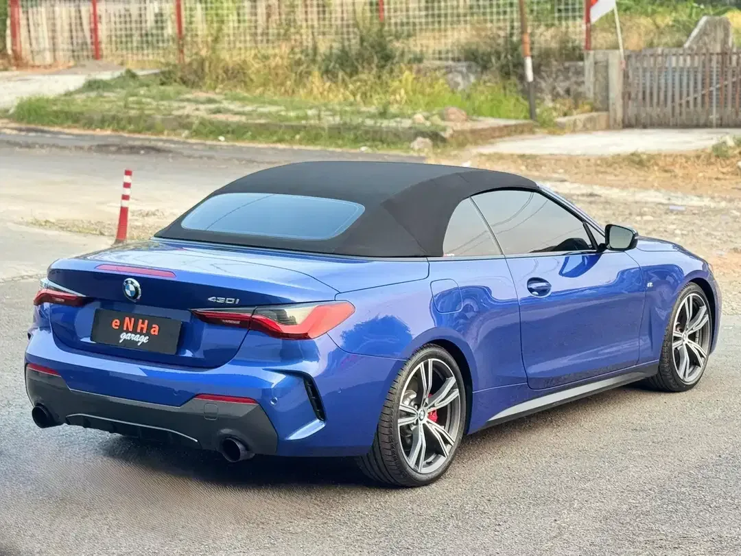 KM 2rb.. BMW 430i Convertible Cabriolet 2.0 A/T 2022.. eNHa garage SMG - Image 9 of 10