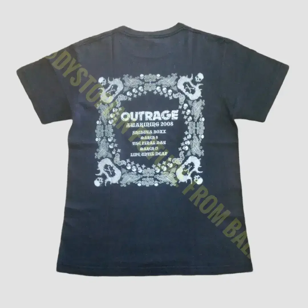 T-shirt Band Outrage - Awakening 2008 - Image 2 of 5