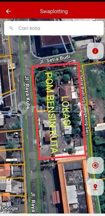 Dijual Rumah dan Spbu Jl. Raya Kuta Badung Bali - Image 3 of 3