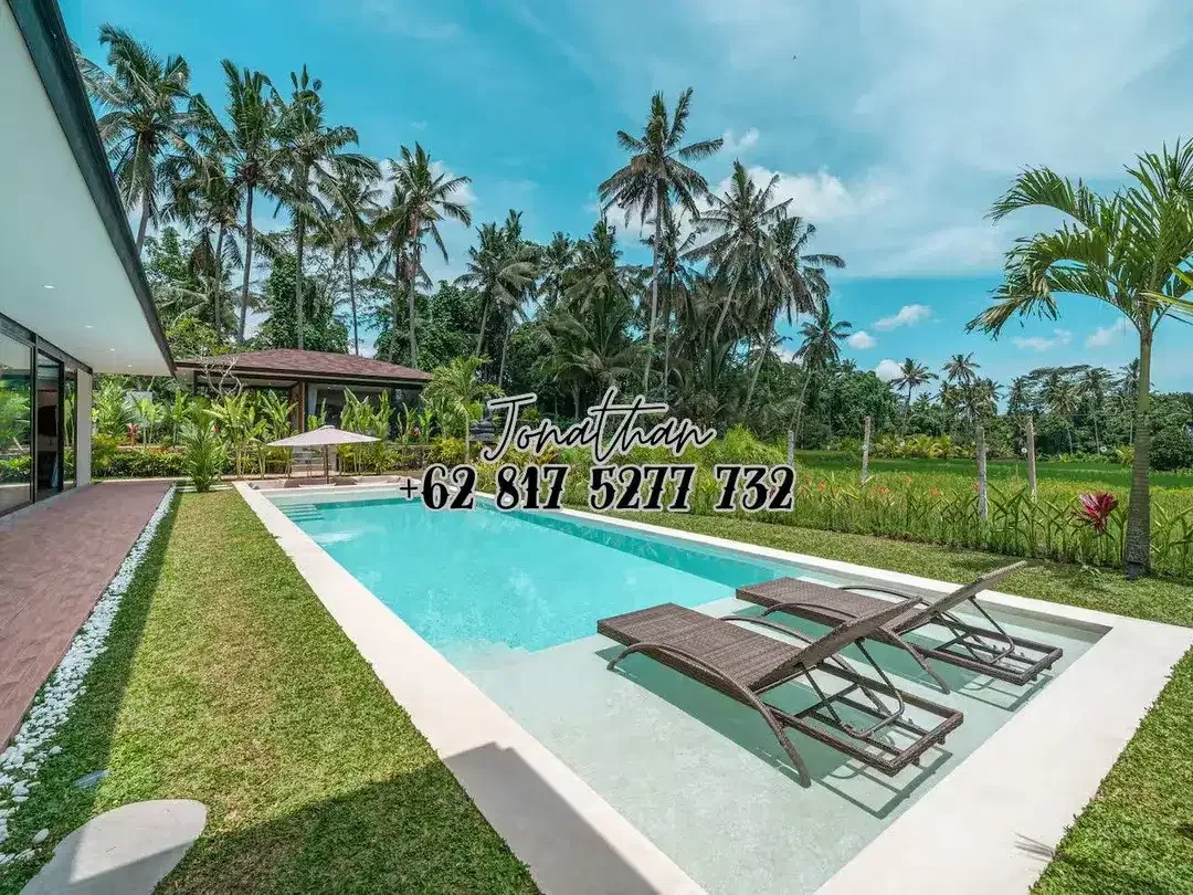 Dijual Villa Eksklusif Leasehold View Sawah di Pejeng Ubud - Image 6 of 10