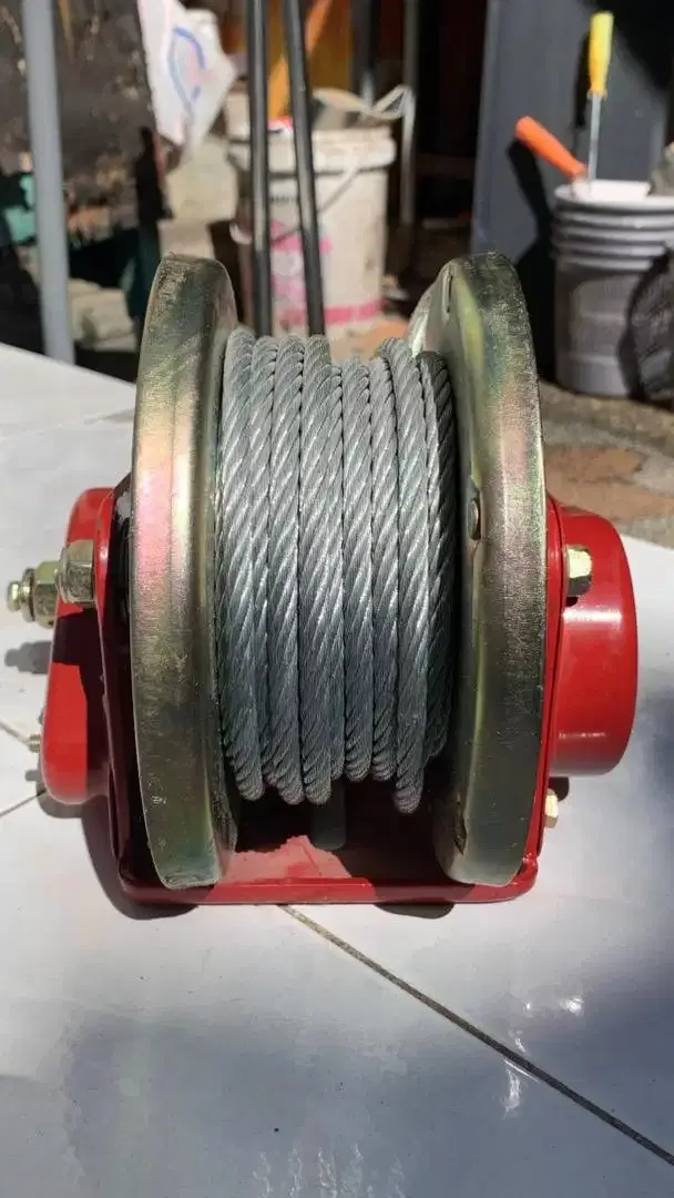 Hand Winch Manual SOROKIN 1.1 ton (1100 Kg) - Derek Tangan Kabel Baja - Image 4 of 6