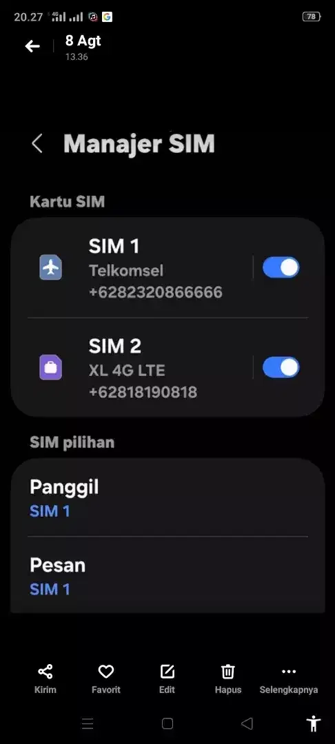 Dijual nomor cantik XL - Image 2 of 2