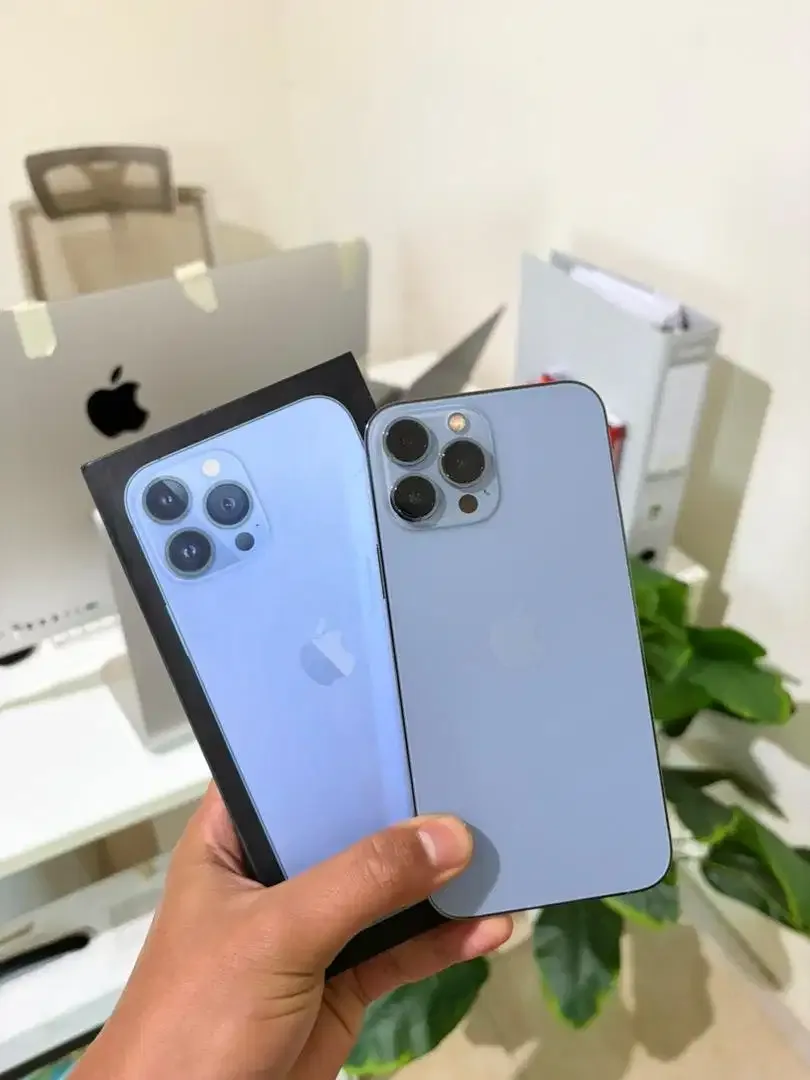 iPhone 13 Pro Max 128GB IMEI Bea Cukai Resmi Mulus Fullset - Image 1 of 5