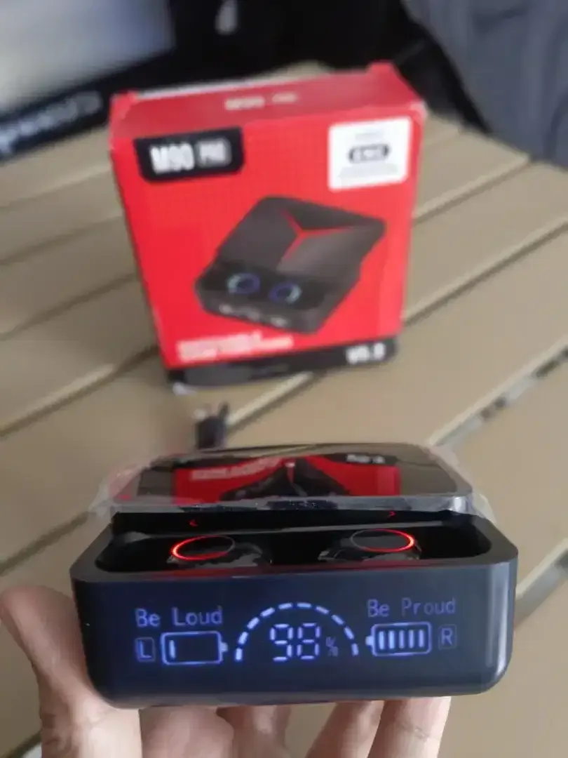 TWS/Headset/Earphone Gaming Wireless Bluetooth Led Case Slide Design - Image 4 of 4