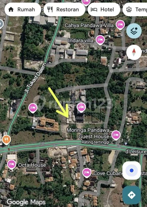 Dijual Tanah Zona Pariwisata Lokasi Dekat Pantai Melasti dan Tanah Barak - Image 4 of 4