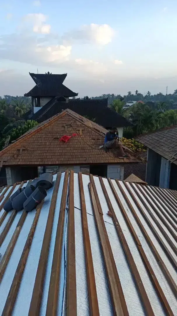 Jual genteng kayu/sirap kayu ulin dan rangka - Image 8 of 10