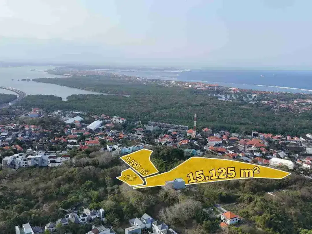 Premium Ocean View Land For Leasehold Siligita Nusa Dua Bali - Image 1 of 5