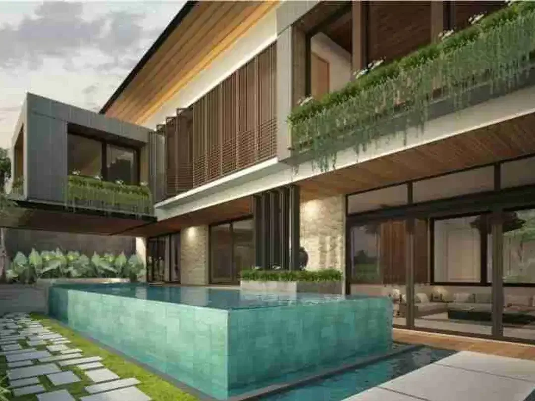Vila Mewah 4 Kamar dengan Lift dan Rooftop di Jimbaran - Image 1 of 10
