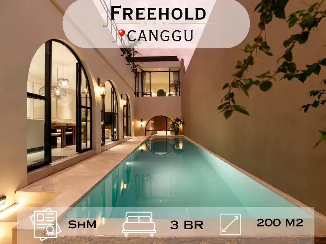Villa Brand New 3 Kamar Di Babakan, Canggu - Image 1 of 10