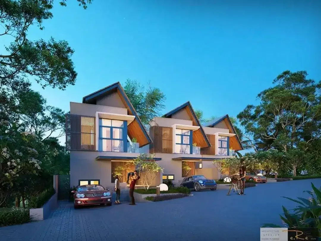 Greenlot Riverside Villas -3 BR Villa dekat Canggu Bali - Image 8 of 10