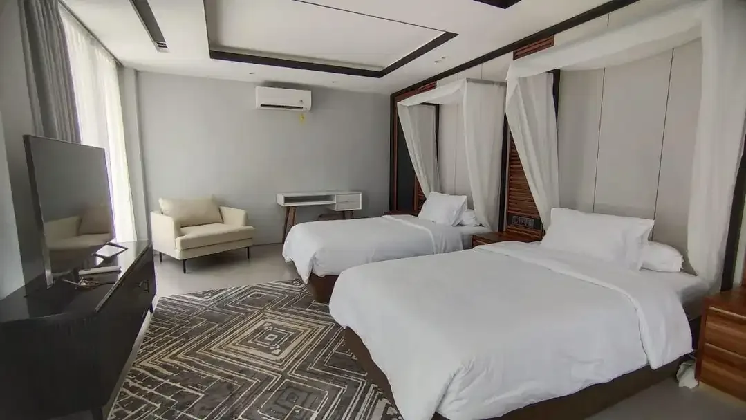 Dijual villa modern teopical style lantai 2 canggu - Image 5 of 10