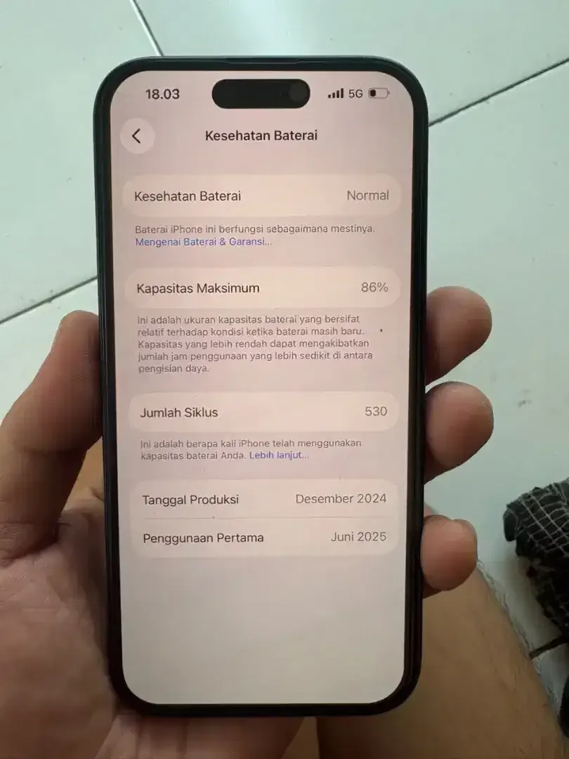 Jual cepat iphone 15 128gb - Image 7 of 7